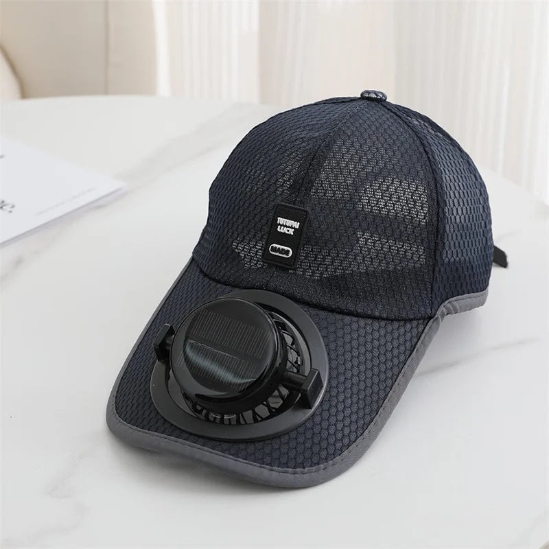 Solar Fan Baseball BreezeCap™