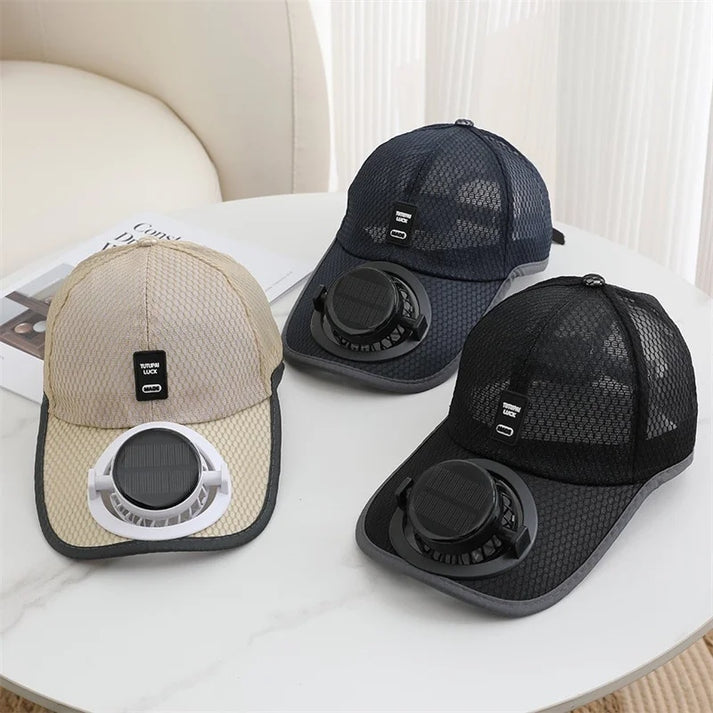 Solar Fan Baseball BreezeCap™