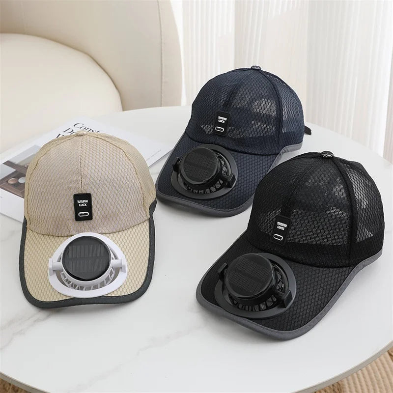 Solar Fan Baseball BreezeCap™