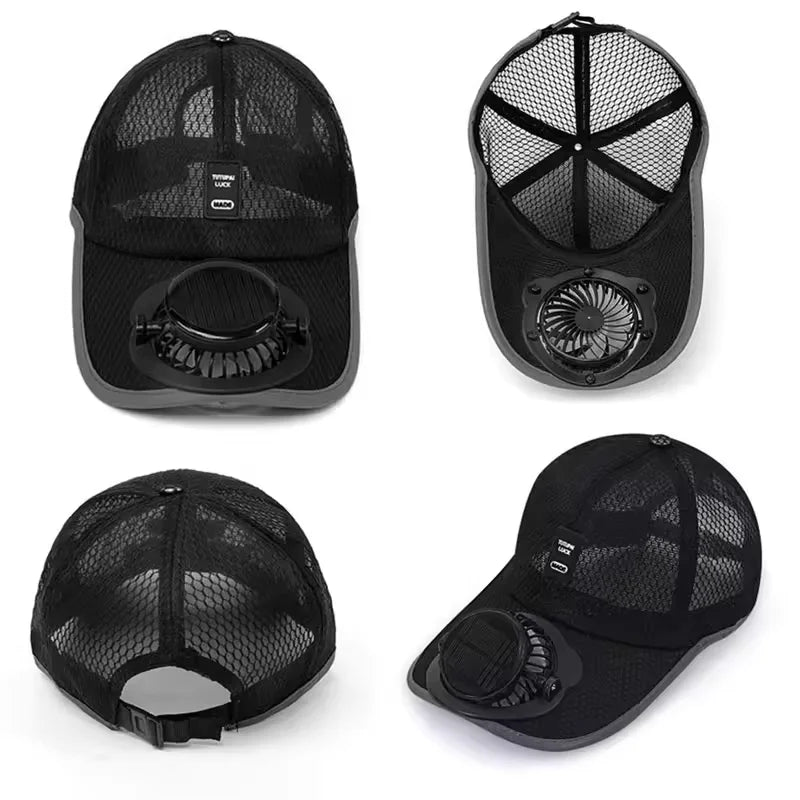 Solar Fan Baseball BreezeCap™