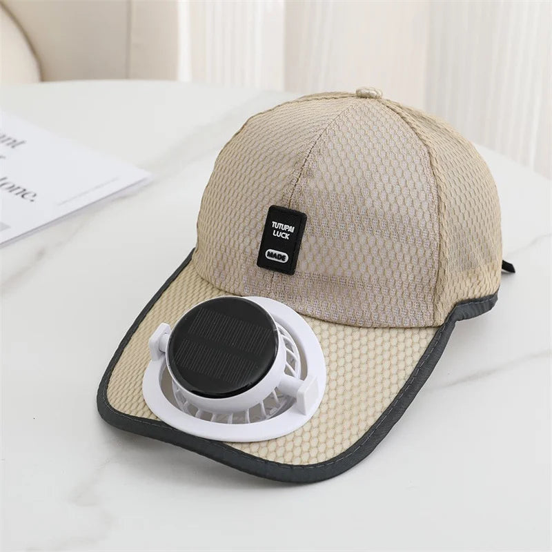 Solar Fan Baseball BreezeCap™
