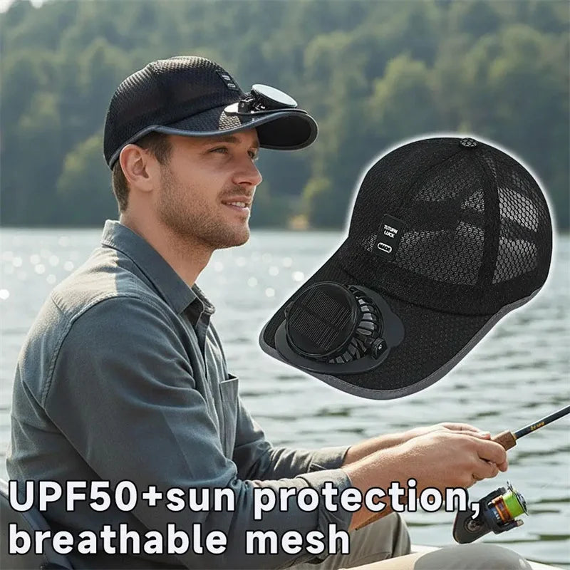 Solar Fan Baseball BreezeCap™