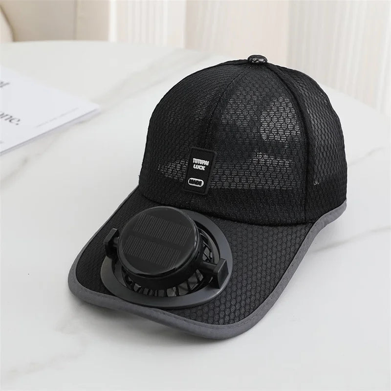 Solar Fan Baseball BreezeCap™