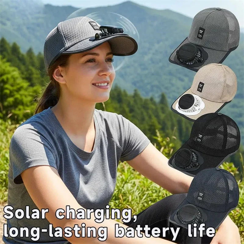 Solar Fan Baseball BreezeCap™