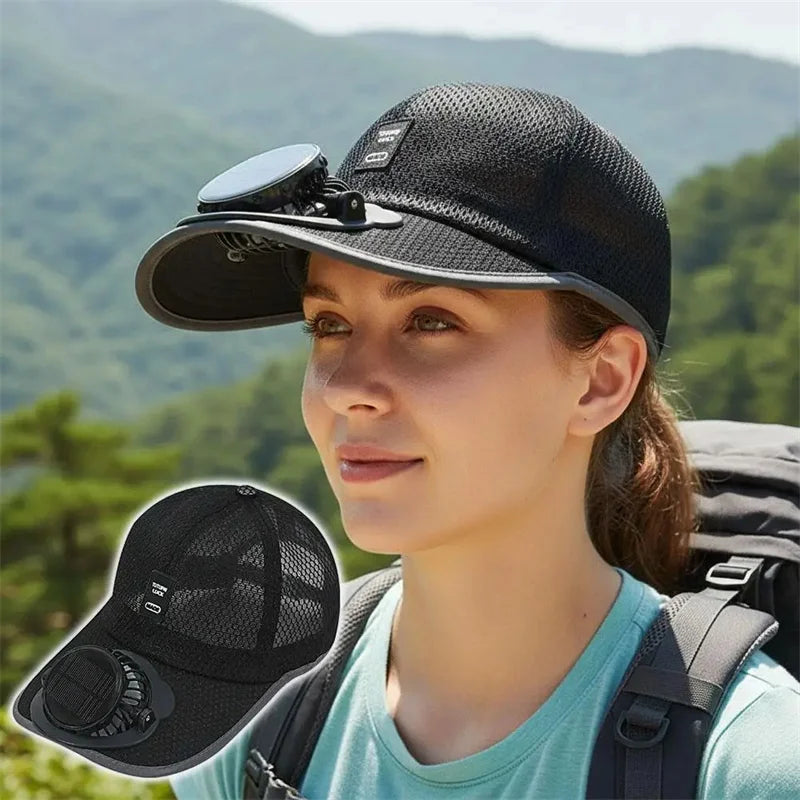 Solar Fan Baseball BreezeCap™